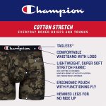 Champion Men's Underwear Boxer Briefs Pack, Moisture-Wicking, Performance Stretch Cotton, Trunks and Long Leg, Multipack - Image 7